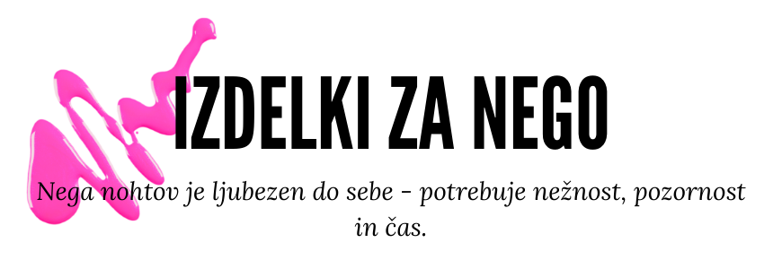 Izdelki za nego rok in nohtov